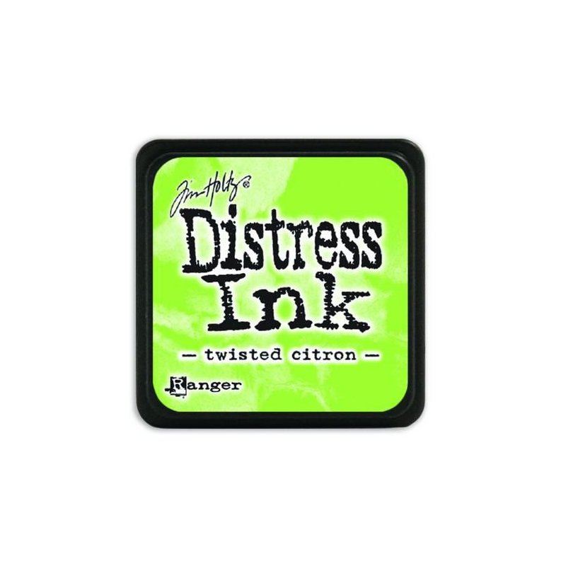 Poduszka z tuszem Ranger - Distress Mini Ink Pad - TWISTED CITRON