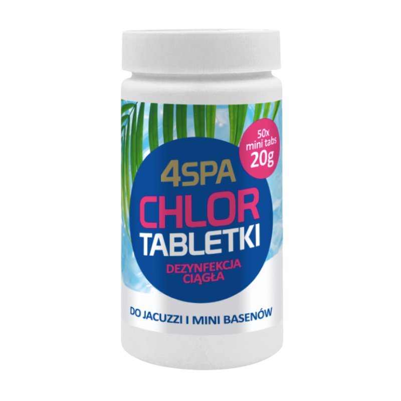 GAMIX Chlor Tabletki do Basenu Jacuzzi Spa 20g 1kg