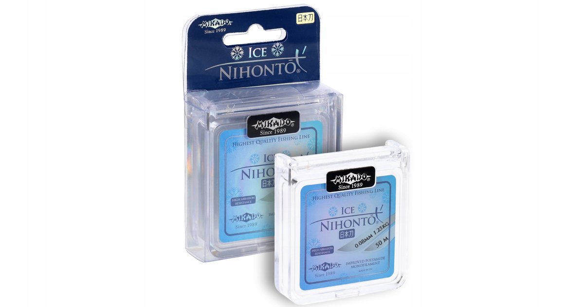 Mikado Żyłka Nihonto Ice 0,12mm 50m