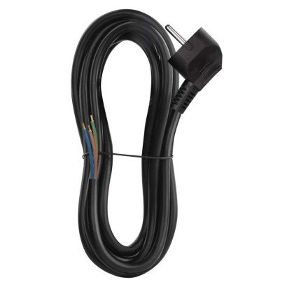 Conotech przyłączeniowy Pvc 3×1,5mm, 3m czarny