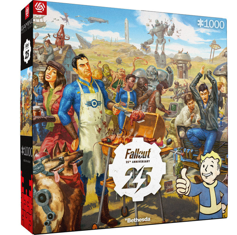 Puzzle CENEGA Gaming: Fallout 25th Anniversary (1000 elementów)