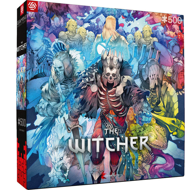 Puzzle CENEGA Gaming: Wiedźmin Monster Faction (500 elementów)