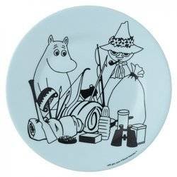 Talerz deserowy seria Muminki - Kemping | Petit Jour Paris uniw