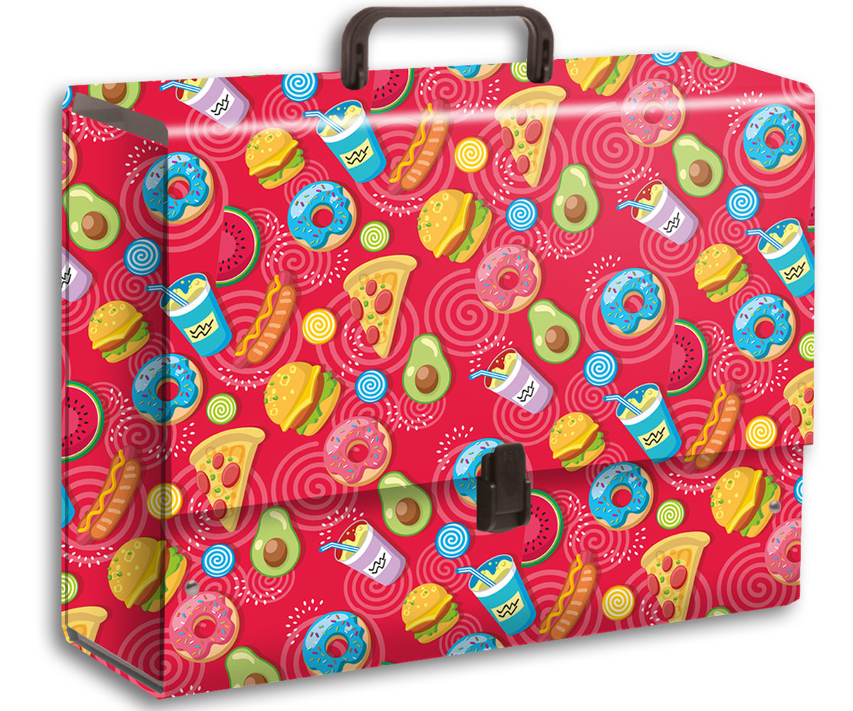 Penmate Teczka z rączką B4 Jumbo Food