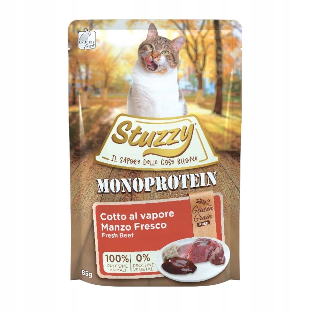 Stuzzy Agras Delic Agras Delic KOT 85g sasz MONOPROTEIN WÓŁ