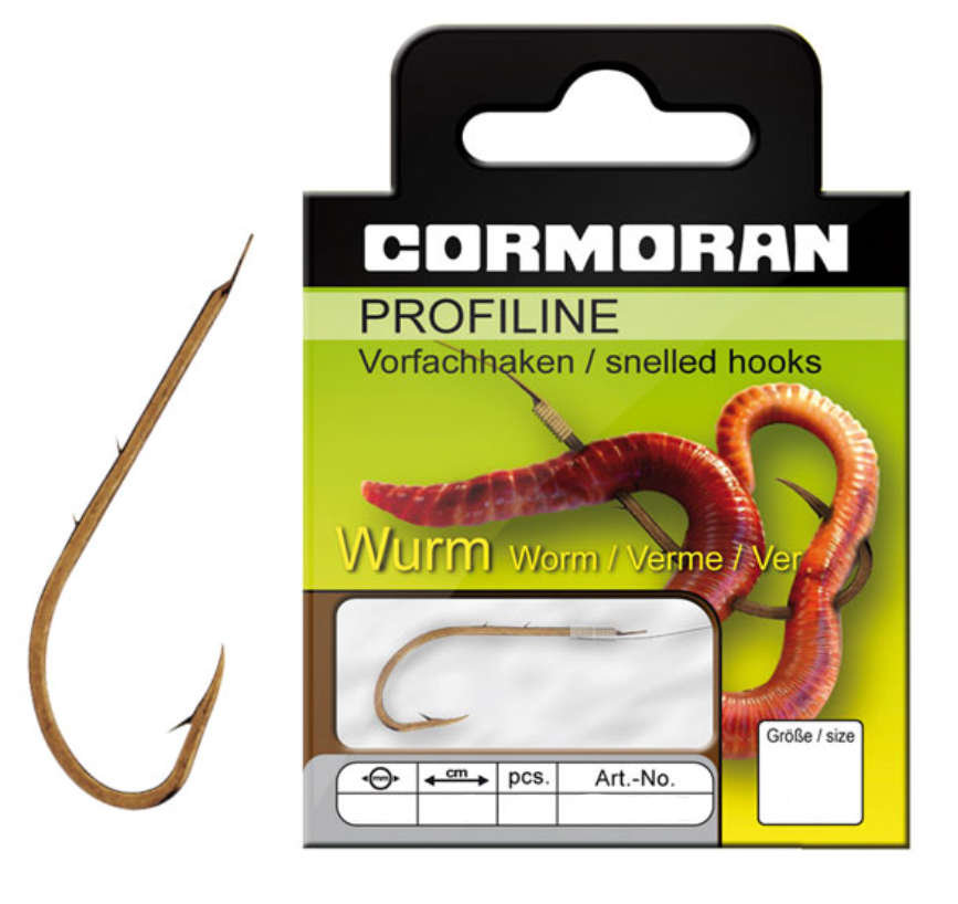 Cormoran Haki Z Przyponem C.robak Profiline NR.10
