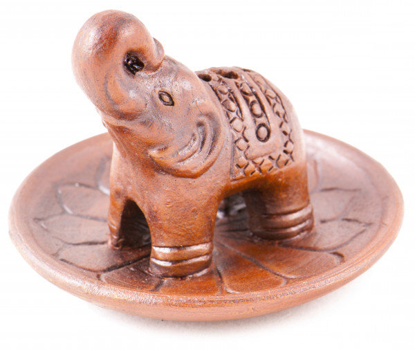 Podstawka Pod Kadzidełka Słoń Gliniana