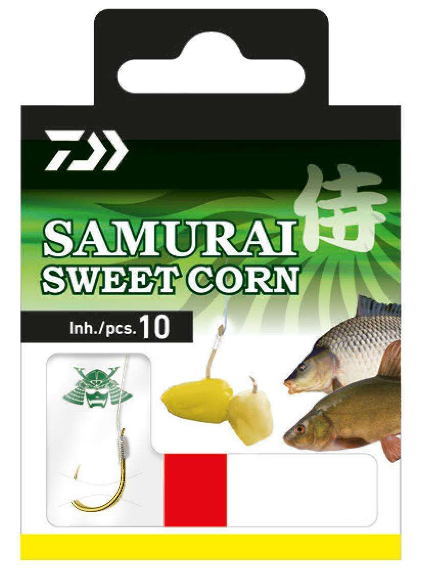 Daiwa Haki Z Przyponem Samurai Sweet Corn 10/10szt