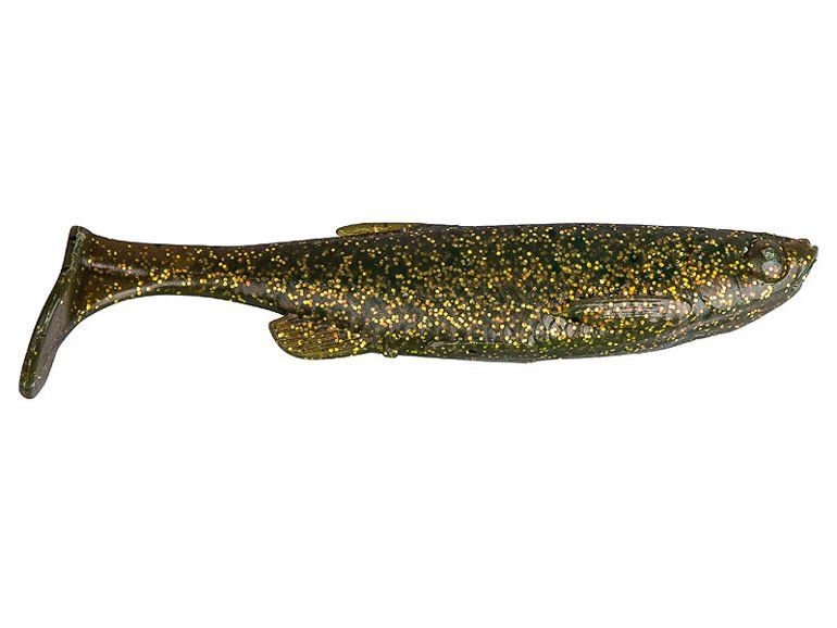 3D Fat Minnow T-Tail 7,5cm 5g Motor Oil Sg Guma
