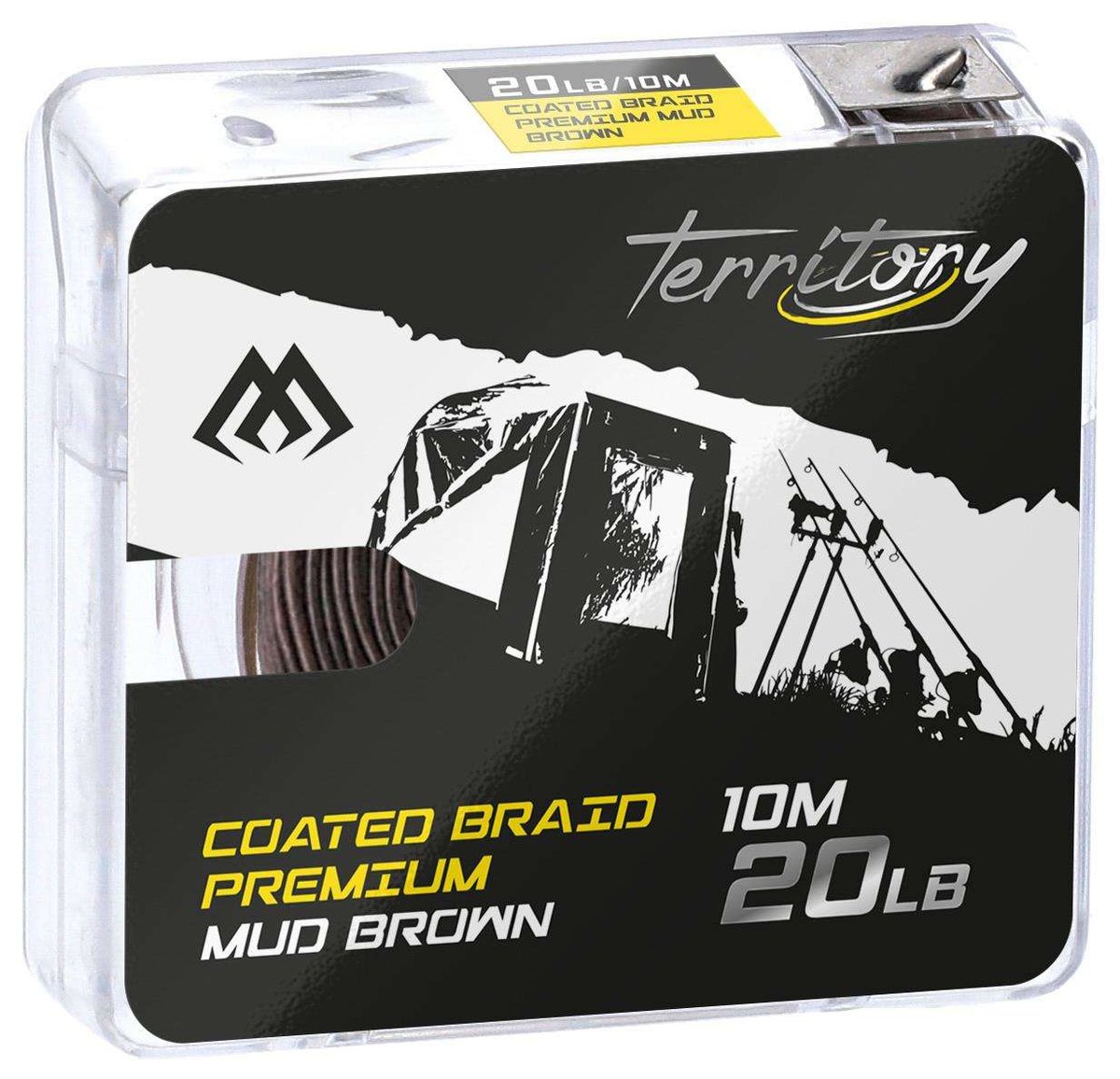 Mikado Plecionka W Otulinie Premium 20lb Mud Brown