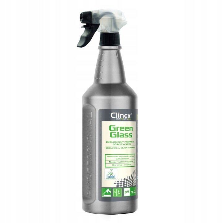 Clinex Green Glass Ekologiczny Płyn Do Szyb 1L