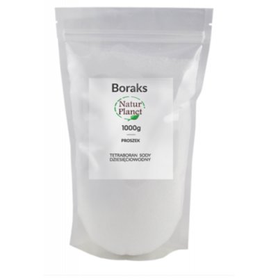 Tetraboran Sodu Boraks Borax 1kg Dziesięciowodny