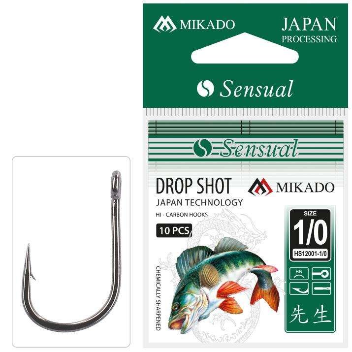 MIKADO Haczyk Sensual Drop Shot 3/0 10szt