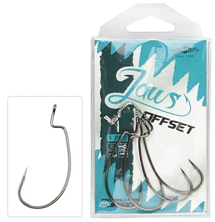 MIKADO Jaws Haczyki Offset nr 1 (HJA01-1)
