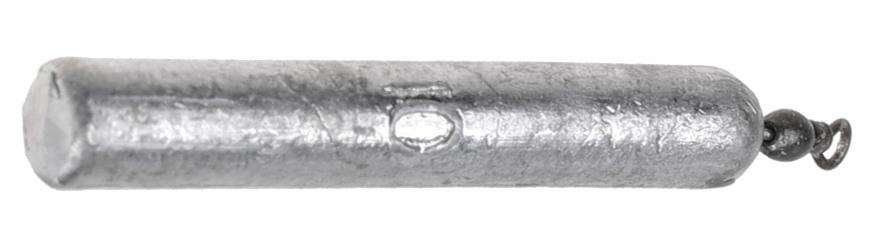 MIKADO Ciężarek cylindryczny z krętlikiem 4g 2szt