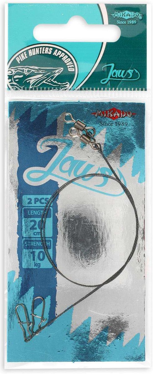 MIKADO Przypon wolframowy Jaws 15cm - 2,5kg / 2szt