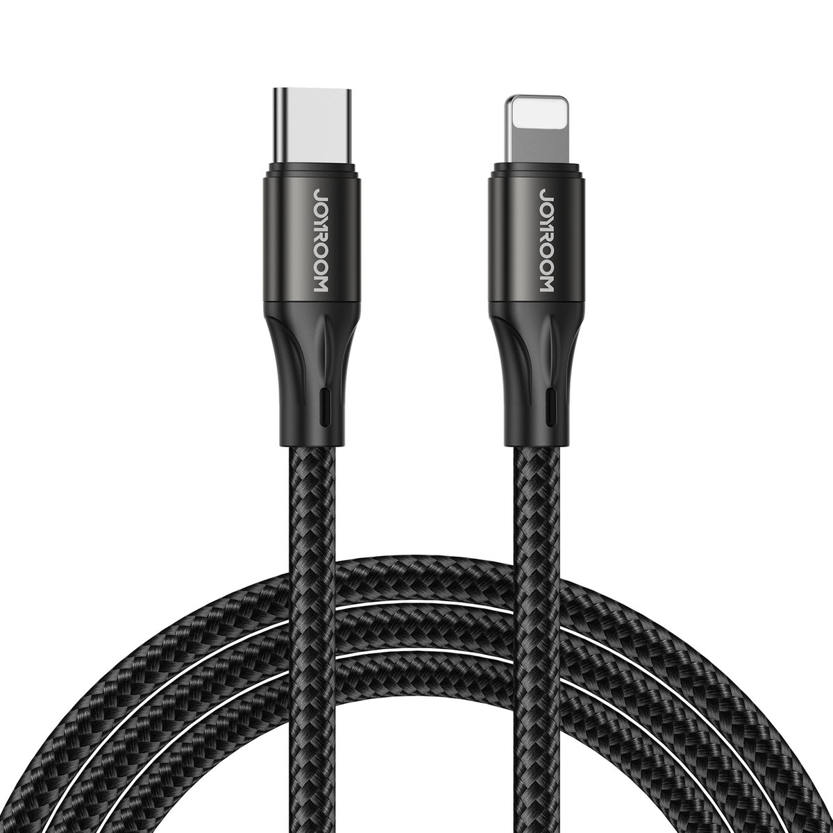 Joyroom kabel do szybkiego ładowania / transmisji danych USB Typ C - Lightning PD 20W 1m czarny (S-1024N1-PD)
