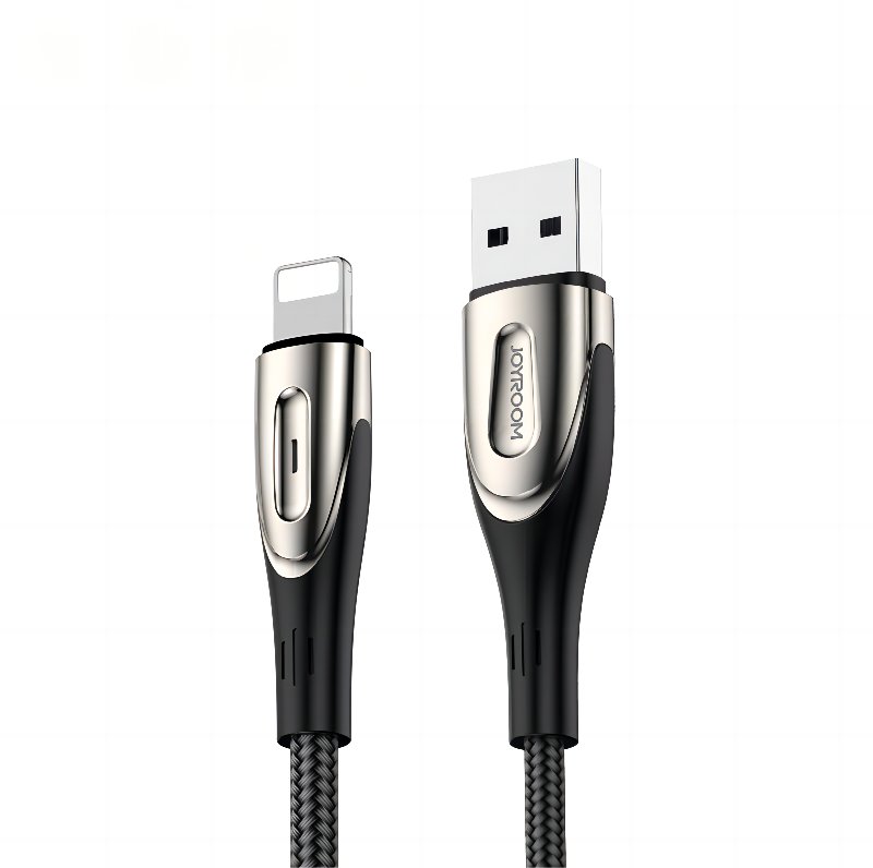 Joyroom Kabel USB do Lightning Sharp S-M411 3A, 2m (czarny)