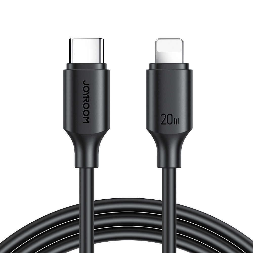 Joyroom kabel USB-C - Lightning 480Mb/s 20W 2m czarny S-CL020A9