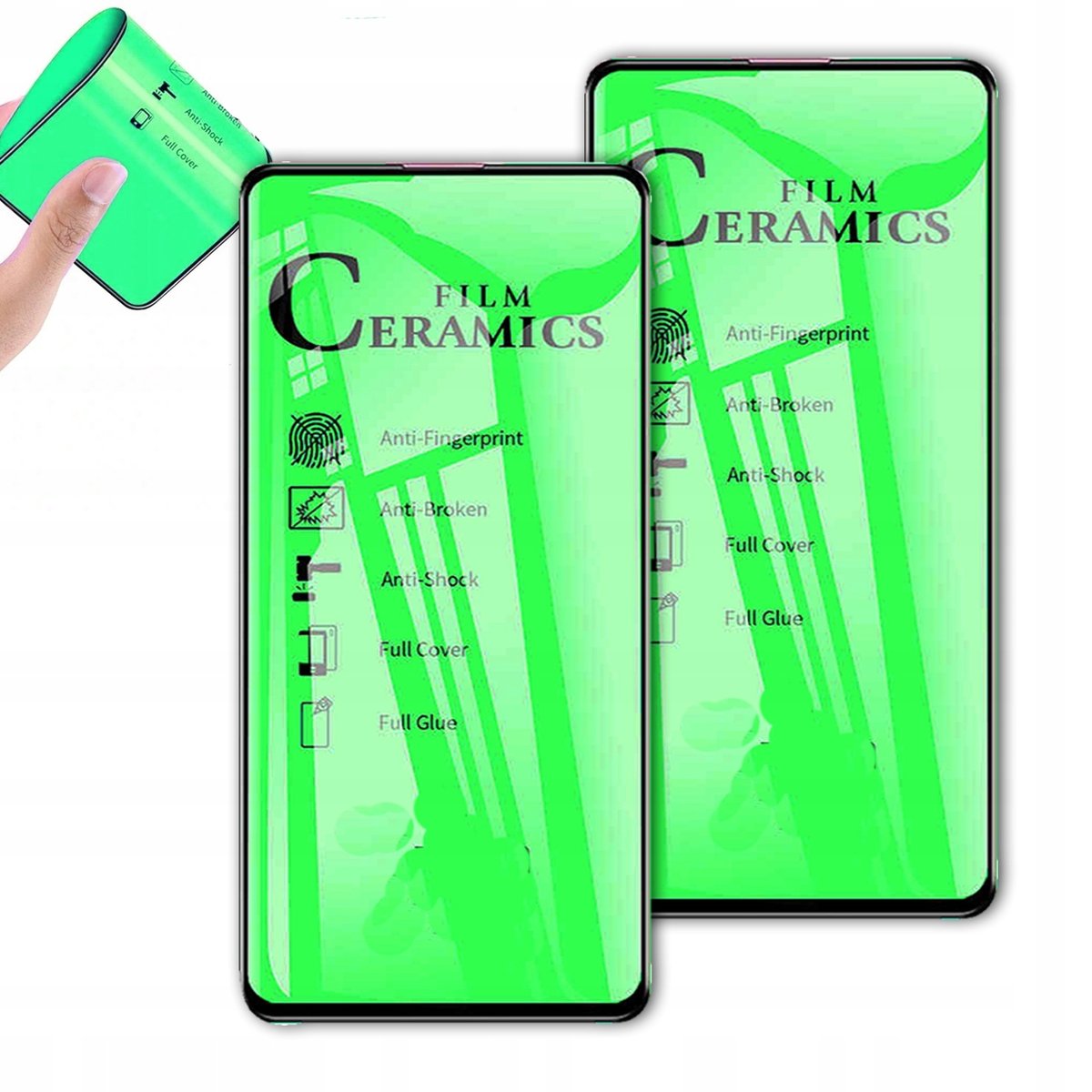 ZESTAW 2 Szkła CERAMIC na ekran do Samsung A23 5G