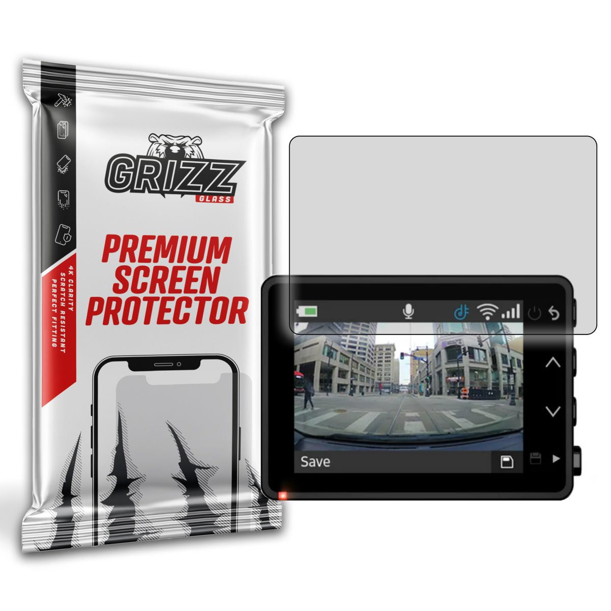 Grizzglass Paperscreen Folia Matowa Do Garmin Dash Cam 67W
