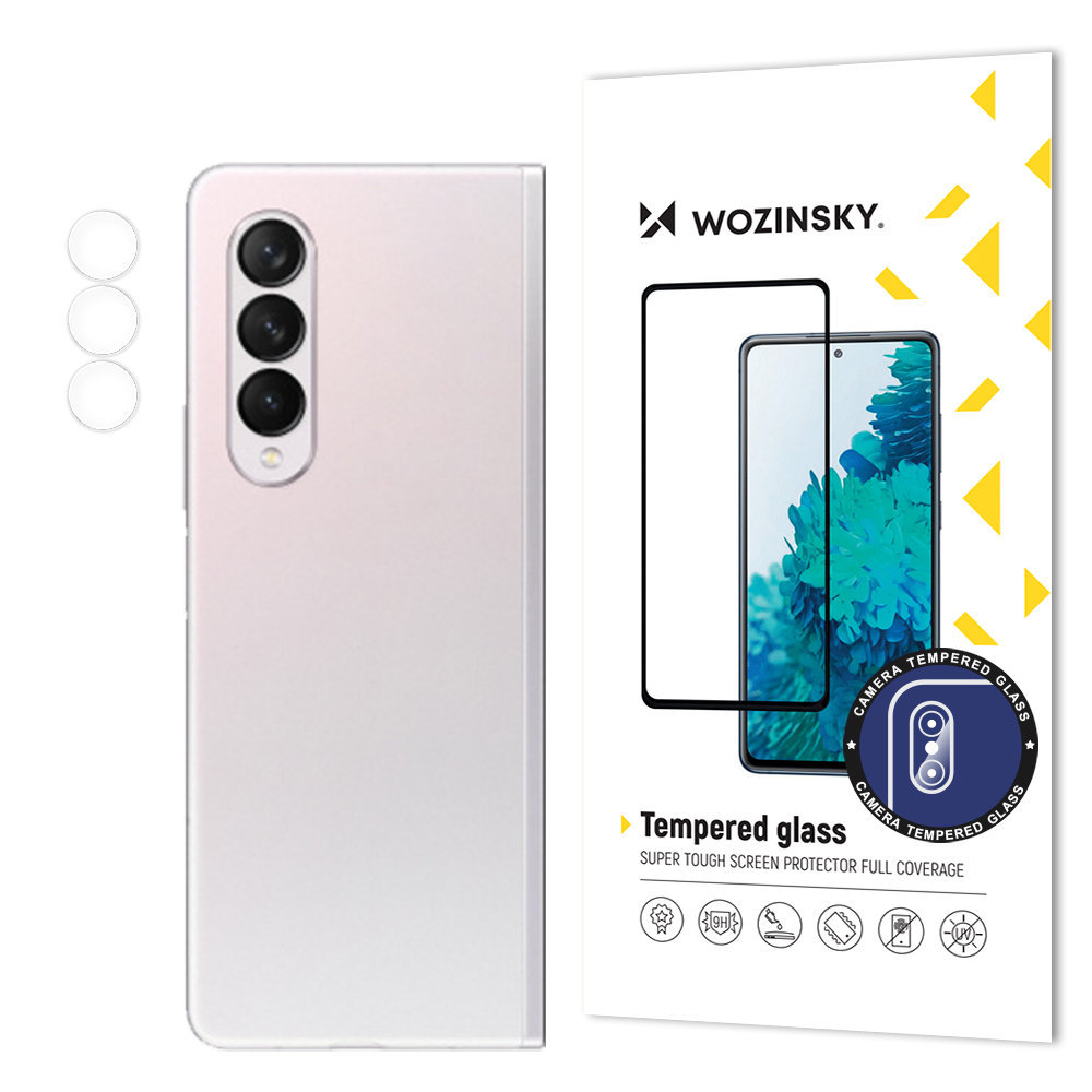 Wozinsky Pretender Camera Glass szkło hartowane 9H na cały aparat kamerę Samsung Galaxy Z Fold 3