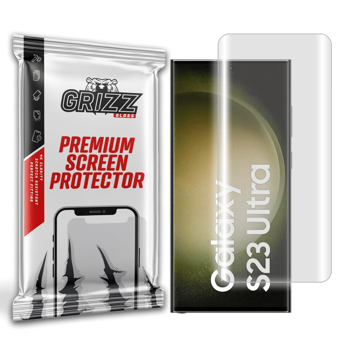 Grizzglass Hydrofilm Folia Hydrożelowa Do Samsung Galaxy S23 Ultra
