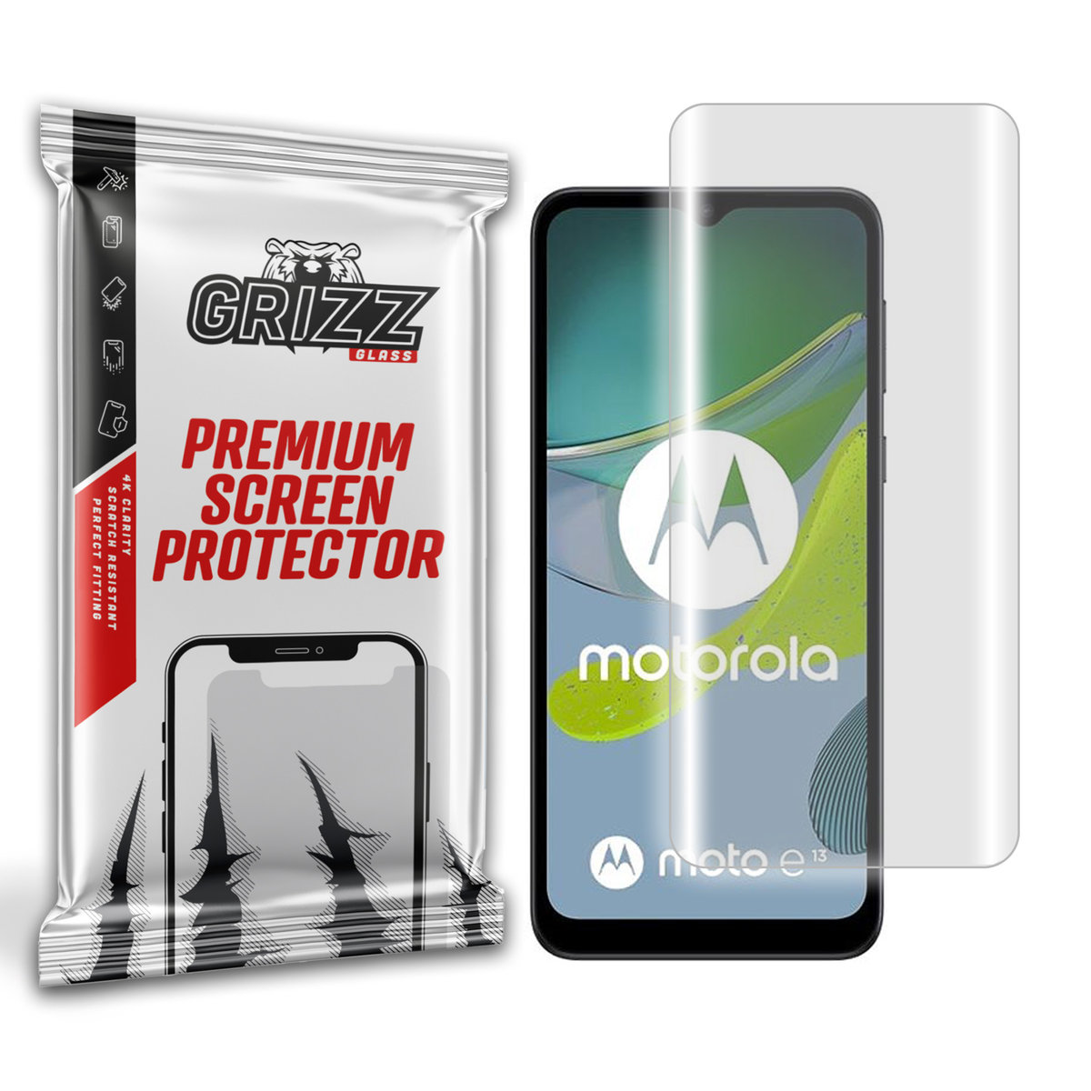 Grizzglass Hydrofilm Folia Hydrożelowa Do Motorola Moto E13