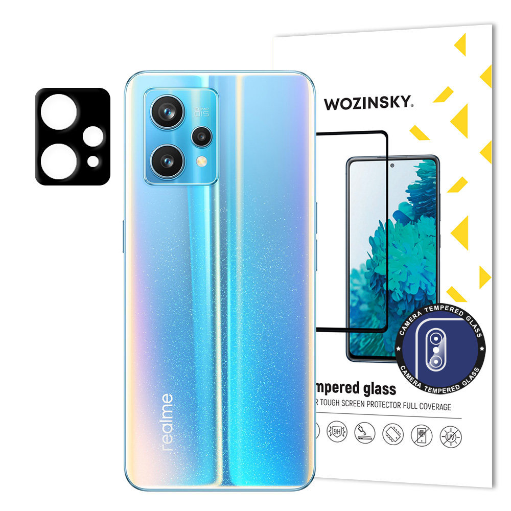 Wozinsky Full Camera Glass szkło hartowane 9H na cały aparat kamerę Realme 9 Pro