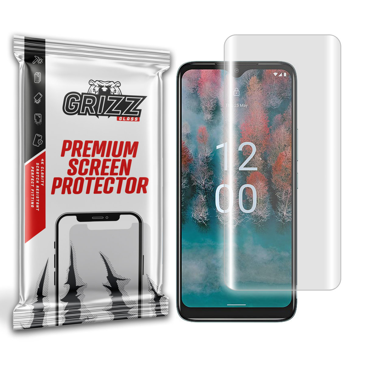 Grizzglass Hydrofilm Folia Hydrożelowa Do Nokia C12