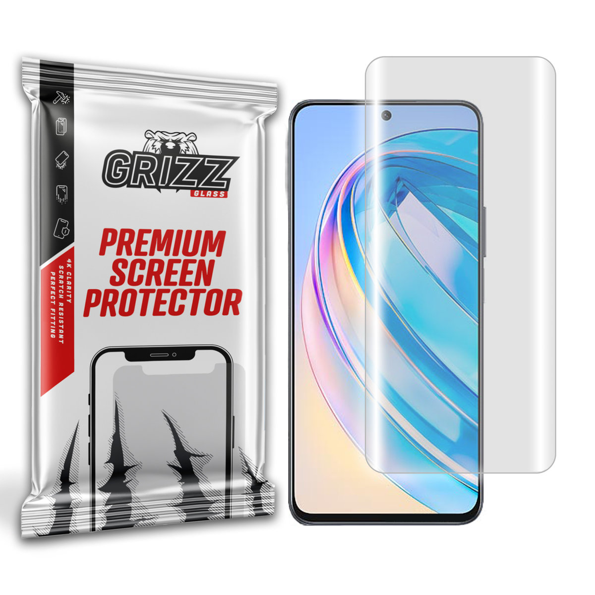 Grizzglass Hydrofilm Folia Hydrożelowa Do Honor X8A