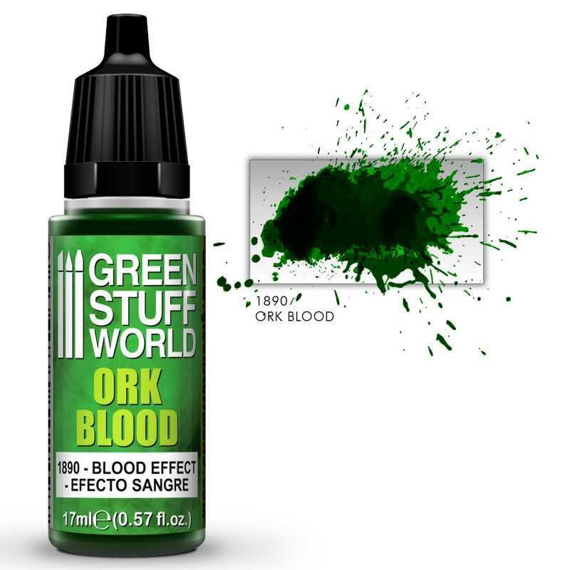 Green Stuff World: Farba Z Efektem Krwi  Orków, Ork Blood 17Ml.