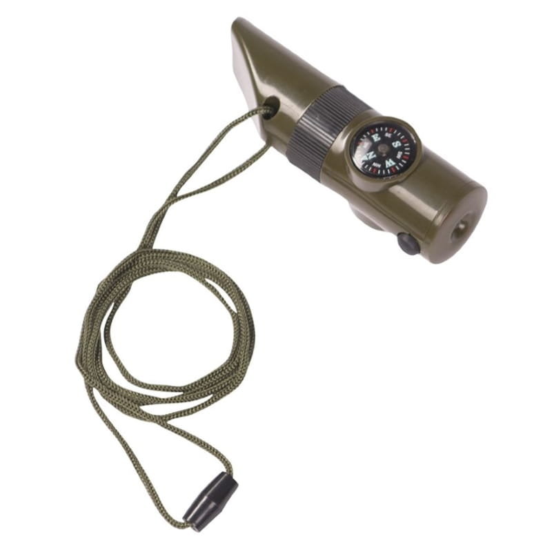 Mil-Tec Gwizdek Survivalowy 6W1 Wielofunkcyjny