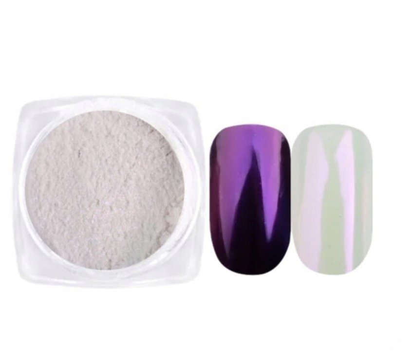 Pyłek Efekt Lustra Nr 4 Fiolet + Aplikator