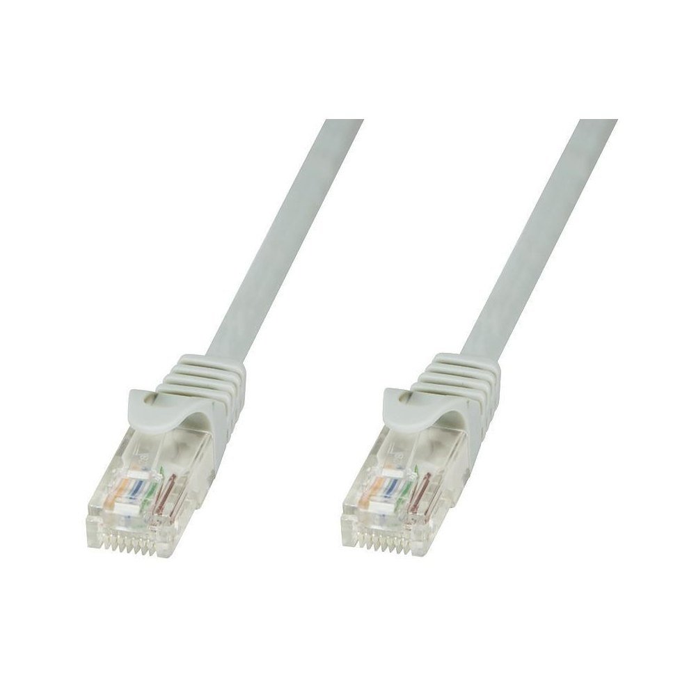 Techly TechlyPro Kabel sieciowy patch cord RJ45 Cat5e UTP CCA 1,5m szary 307902
