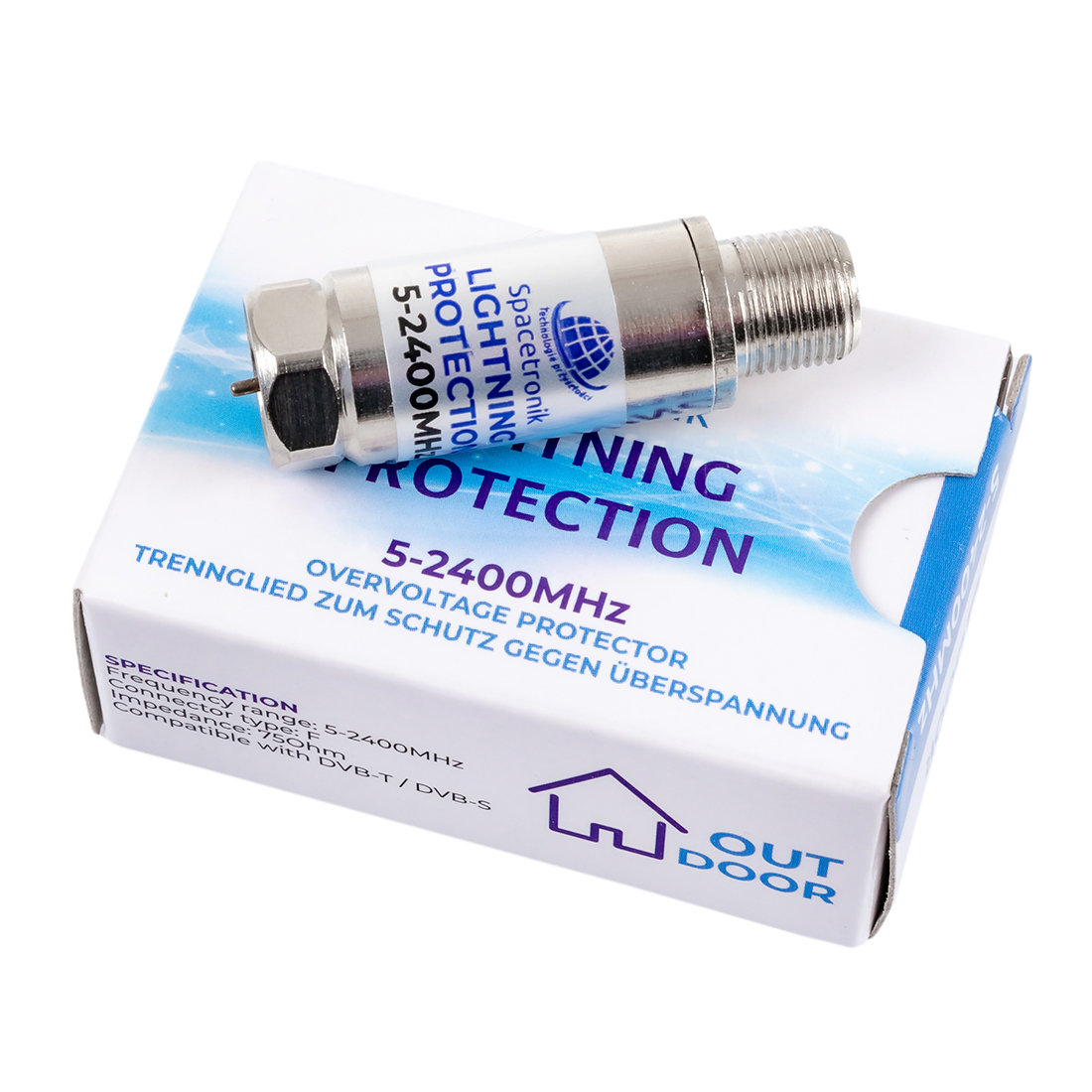 Spacetronik Digitsat zab. przepięciowe 5-2500 MHz SP-I524F AMZABPRZEPSP-I524F