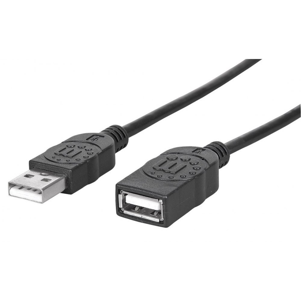 Manhattan Hi-Speed USB 2.0 przewód przyłączeniowy, czarny 1m 308519