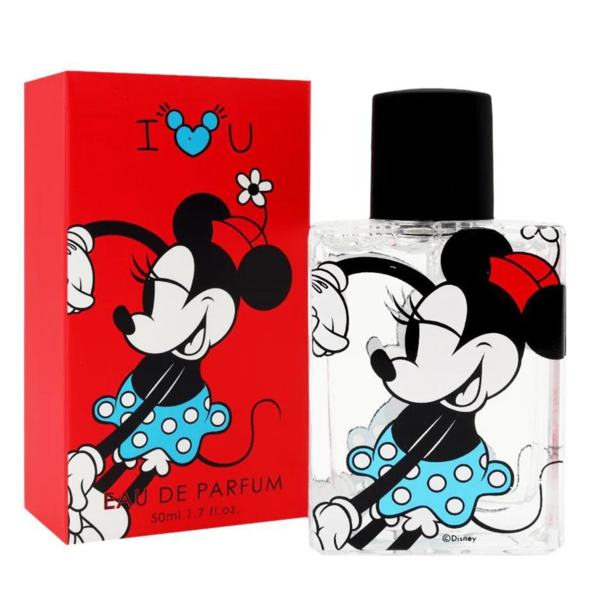 Disney, I Love U Myszka Minnie, Woda Perfumowana, 50ml