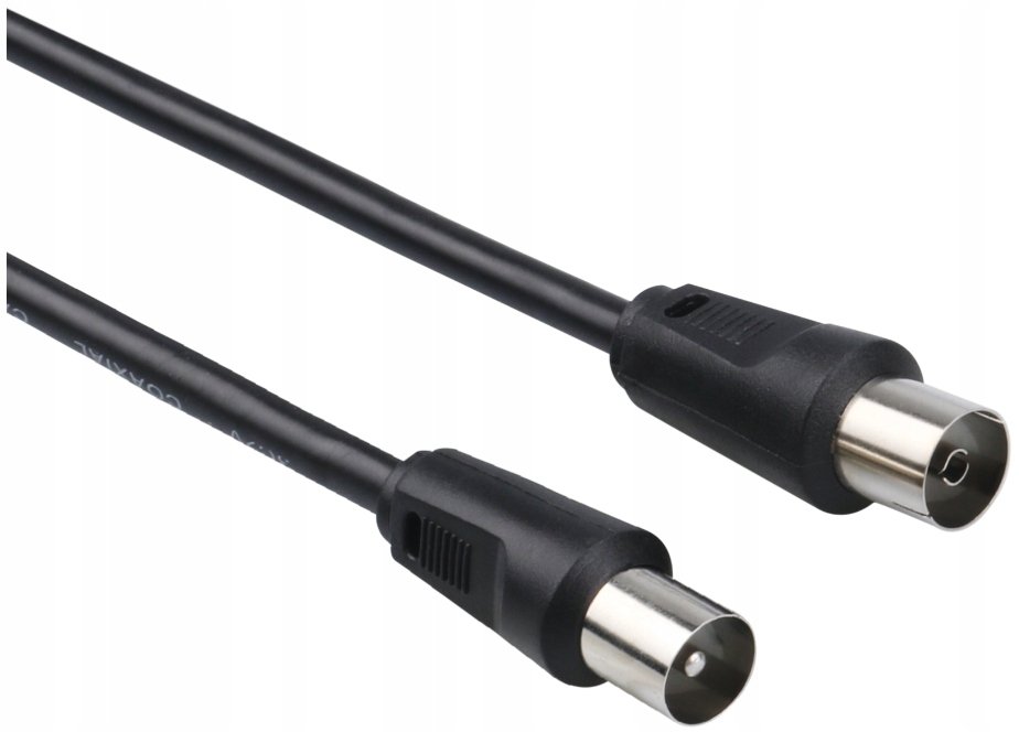 Kabel antenowy TechniSat IEC 5m Czarny  od 89 zł!