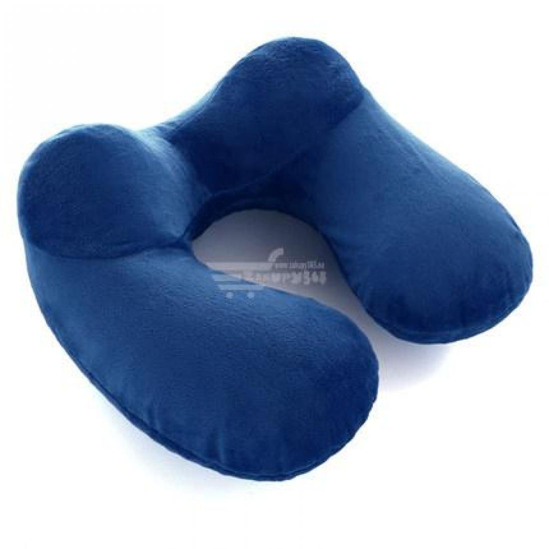 Poduszka Podróżna Dmuchana Rogal (Granatowa)