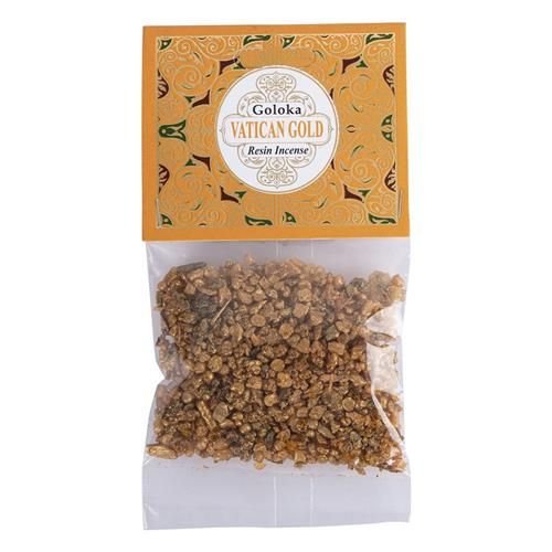 Kadzidło z żywicy Goloka - Watykańskie złoto