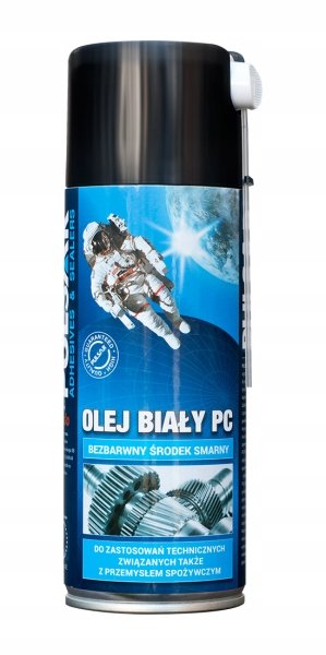 PULSAR ŚRODEK SMARNY BEZBARWNY BIAŁY OLEJ 400 ml