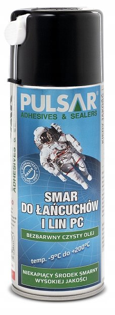 PULSAR SMAR DO ŁAŃCUCHA ROLEK LIN PROWADNIC 400 ml