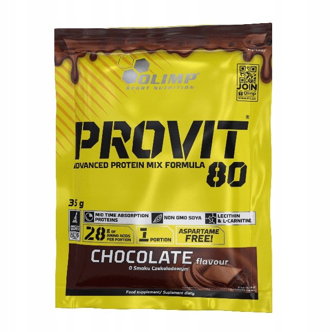 Provit 35G Whey Wpc Protein Białko Czekoladowy