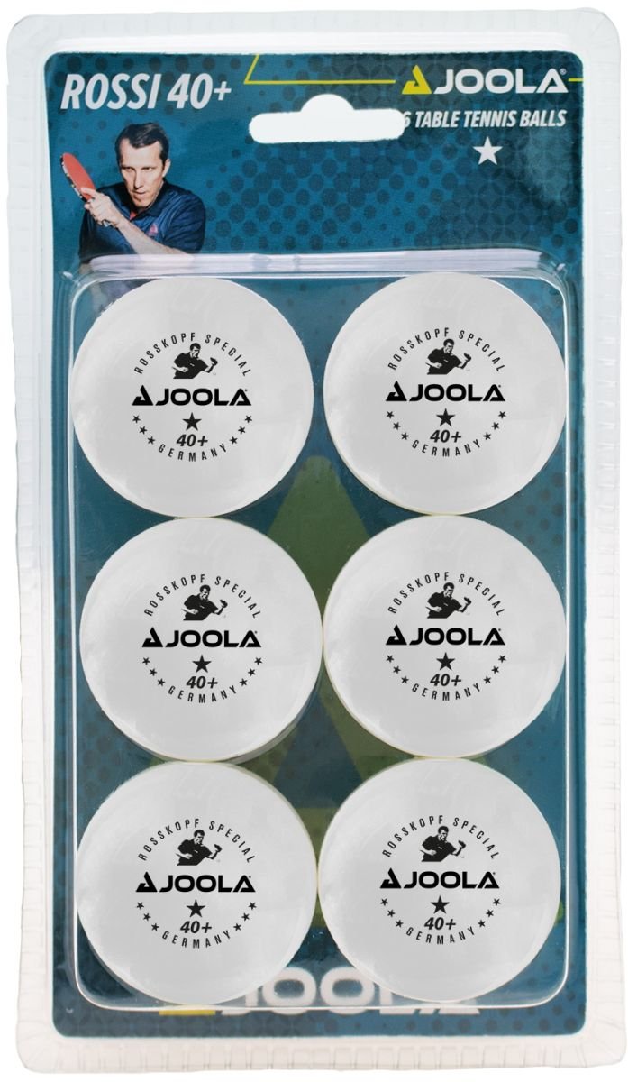 Joola Piłka do tenisa stołowego Ross głowa 1 * 6 sztuki, jeden rozmiar 44310