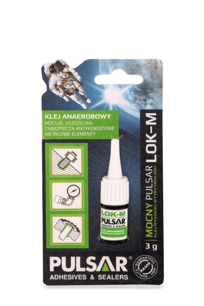 PULSAR Mocny Klej Do Gwintów Lok 3m