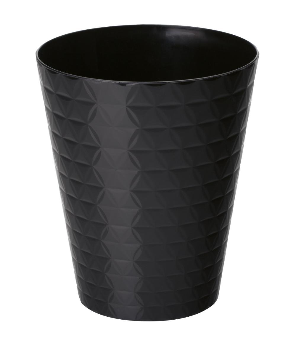 Osłonka storczyka 13 cm diamentowa czarna