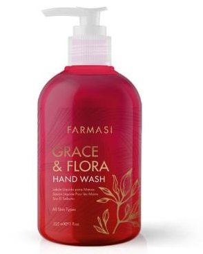 Farmasi, Grace & Flora, Mydło Do Rąk W Płynie, 375ml