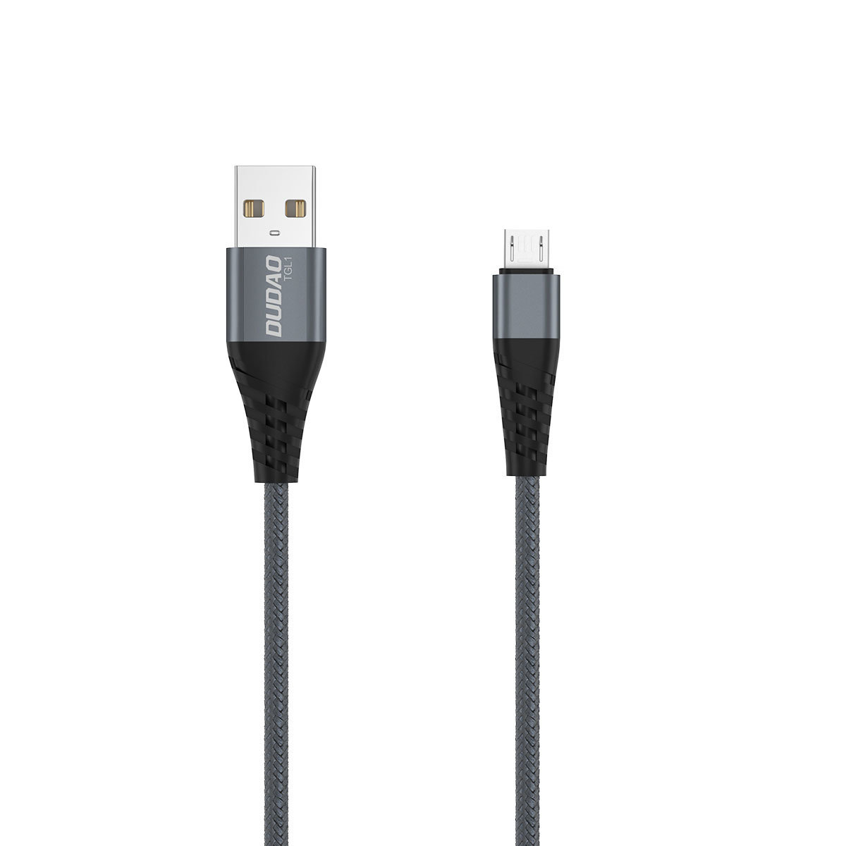 Dudao kabel przewód USB  micro USB 6A 1 m szary TGL1M