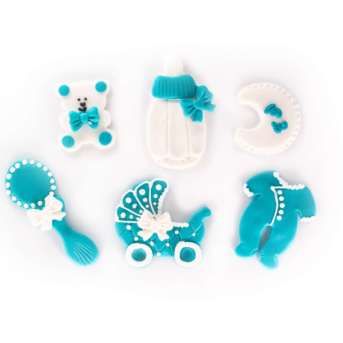 Figurki Na Tort Chrzest Dla Chłopca Roczek Premium